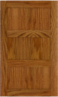 Flat  Panel   P H 33 33 33  Red  Oak  Cabinets